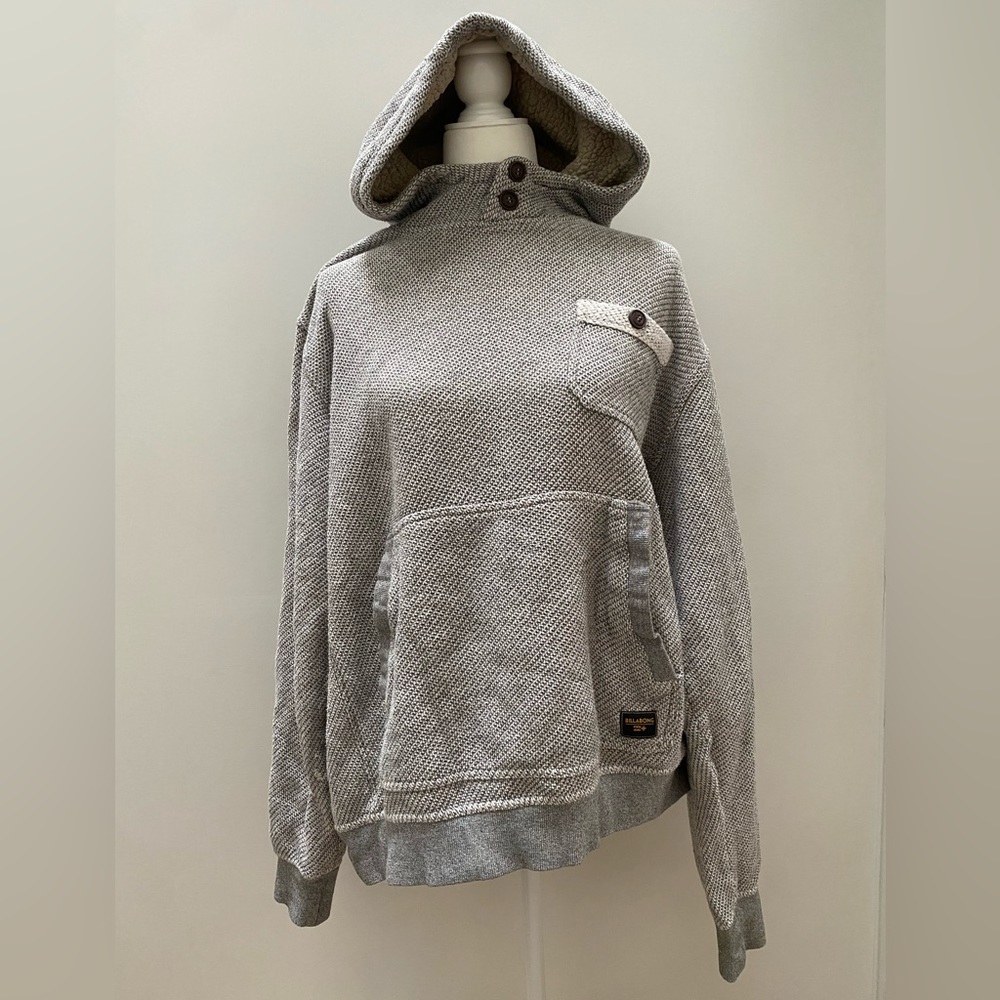 Billabong Sherpa Lined Surfplus Hoodie Knit